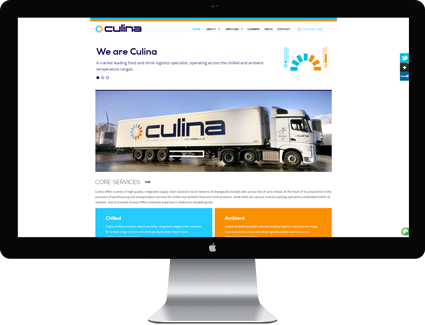 Culina Desktop Monitor Screen Capture - Featured Projects Solutely