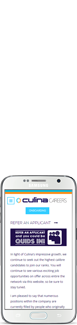 Culina Careers Mobile Screen Capture - Featured Projects Solutely
